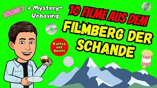 10 FILME AUS DEM "FILMBERG DER SCHANDE" + Mystery-Unboxing