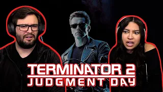Terminator 2: Judgment Day (1991) Wife's First Time Watching! Movie Reaction!!