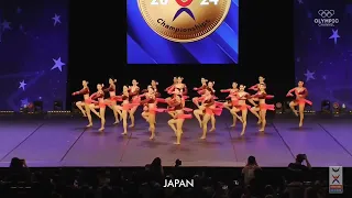 TEAM JAPAN JAZZ 2024 / SEMIFINAL ICU Junior World & World Cheerleading Championships