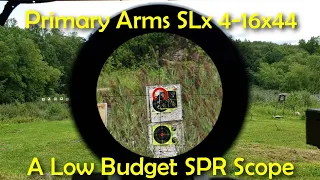 Primary Arms SLx 4-16x44 FFP - This Thing Slaps! A Budget SPR Scope.