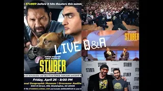 Stuber Q&A World Premiere | Kumail Nanjiani & Dave Bautista | Washington D.C