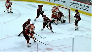 Elias Lindholm With The Go Ahead Goal With 10 Seconds Left In The First