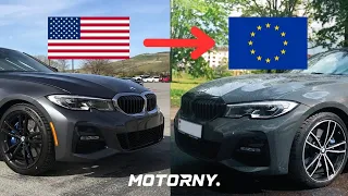 Различия BMW из США и Европы