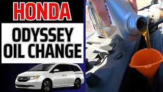 The Best Honda Odyssey Oil Change Video