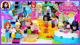 Disney Princess Lego Pool Party Dress Up Swimwear Silly Play Kids Toys