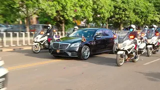 Kenya's presidential motorcade