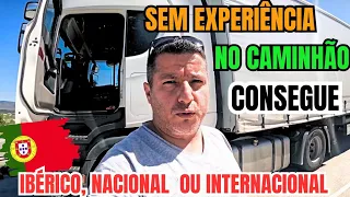 COMO SER MOTORISTA SEM EXPERIÊNCIA EM PORTUGAL.