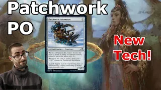 Crazy PO Tech!  Patchwork Automaton Paradoxical Outcome (Vintage MTG with Kamigawa NEO)