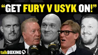 "GET FURY V USYK ON!" 👀 | FRANK WARREN EXCLUSIVE | EP18 P1 | talkBOXING with Simon Jordan