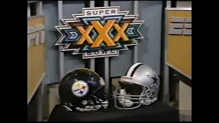 1996-01-28 Super Bowl XXX Pittsburgh Steelers vs Dallas Cowboys