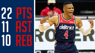 Russell Westbrook 22 pts 11 ast 10 reb | FULL Highlights vs Bulls