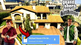 Michael House Mod for Gta Sa Android | Gta san Andreas Android house mod | Alips Gamerz