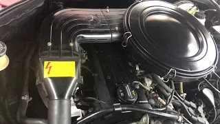 Посторонний шум двигателя Мерседес M102 102.962