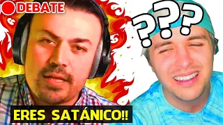 Un RELIGIOSO ✝️ acusa a Dalas Review DE SATÁNICO 😈🔥 y lo exorciza EN DIRECTO 🔴 EL MEJOR Debate 😂