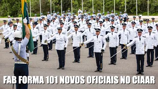 FAB forma 101 novos Oficiais no Centro de Instrução e Adaptação da Aeronáutica