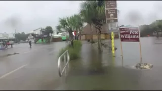 St Marks, Florida Storm Surge Time Lapse