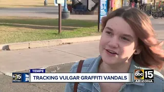 Tracking vulgar graffiti vandals