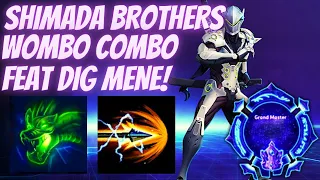 Genji Dragonblade - SHIMADA BROTHER WOMBOS FEAT DIG MENE! - Grandmaster Storm League