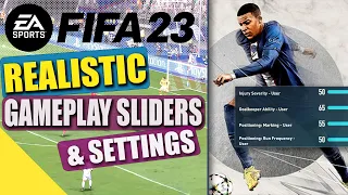 Fifa 23 | Realistic Gameplay Sliders and Settings VERSION 1.0  ⚽️