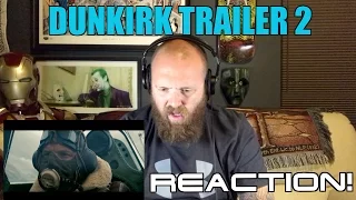 DUNKIRK TRAILER 2 REACTION! CHRISTOPHER NOLAN 2017!