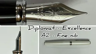 Unboxing and Review - Diplomat Excellence A2 - Fine nib