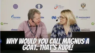 Nigel Short Thinks Calling Magnus Carlsen a GOAT is An Insult, People Are Rude | FIDE WC R6