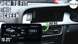 How to Mount The Audi 10.25" Android Display.