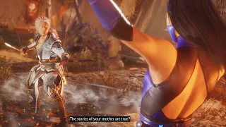 Mortal Kombat 11 - FUJIN Vs. The Girls Dialogue Intros - MK11 Aftermath