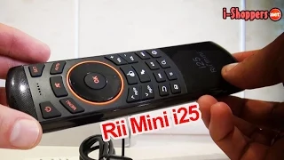 Rii mini i25 - обзор: пульт (воздушная мышь) с русским языком