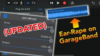 How to make Ear-Rape on iPhone (GARAGEBAND) | *Updated Version*