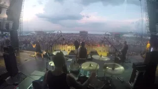 СЛОТ "Русская душа"(Russian Soul) Topfest 2016 (DRUM CAM)