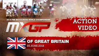 Cairoli vs Herlings battle & Cairoli Crash - MXGP Race 1 - MXGP of Great Britain
