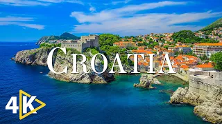 CROATIA 4K UHD • Relaxation Film 4K - Peaceful Relaxing Music - Nature 4k Video UltraHD