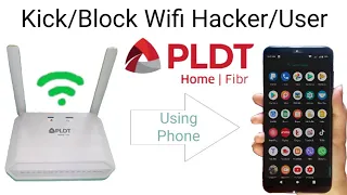 HOW TO BLOCK WIFI USER/HACKER PLDT HOME FIBR WIFI. GAMIT LANG ANG PHONE MO