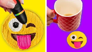 INCREÍBLES TRUCOS CON BOLÍGRAFOS 3D || Divertidas y Coloridas Manualidades DIY por Gotcha! Hacks