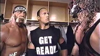 The Rock , Hogan , Kane