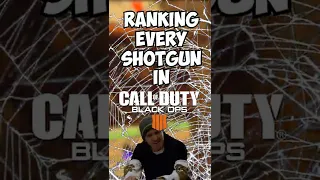RANKING EVERY SHOTGUN IN BO4! | Call of Duty Shorts