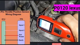 How do I fix code P0120 / Toyota' Lexus Ls 430 P0120 /Throttle/Pedal Position Sensor “A” Circuit