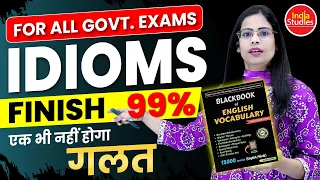 BLACK BOOK Idioms and Phrases  || SSC CGL MAINS, || CPO||CHSL||STENO, CDS ,MTS , etc