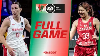 Spain 🇪🇸 vs Japan 🇯🇵 | Women Full Game | FIBA #3x3OQT 2024 | 3x3 Basketball