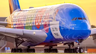 40 MINS of EXCELLENT Plane Spotting | A380 B747 B777 A330 B787 A350 | Melbourne Airport