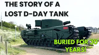 The Buried D-Day Tank: Decades under the Normandy Sand