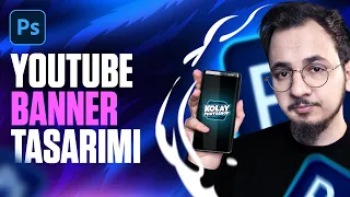 KENDİME BANNER TASARLADIM! | Photoshop ile Youtube Banner Tasarımı Nasıl Yapılır?