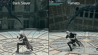 Dante : Dark Slayer Vs Vergi : Yamato | Comparison