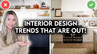 INTERIOR DESIGN TRENDS GOING OUT OF STYLE | TRENDS TO AVOID 2023