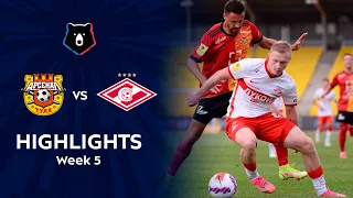 Highlights Arsenal vs Spartak (1-1) | RPL 2021/22