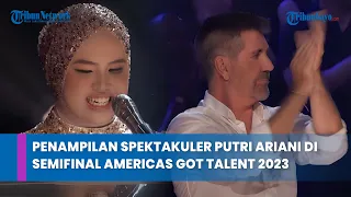 Putri Ariani di Semifinal Americas Got Talent 2023, Juri: Suara Malaikat!