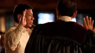 Rodrigo Duterte Sworn In as Philippine President