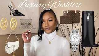 MY LUXURY WISHLIST 2023 | LV, DIOR, GUCCI, CHANEL & MORE| jewelry, handbags etc