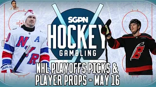 NHL Playoffs Picks & Player Props + IIHF Worlds Bets (Thursday, May 16th) - Hockey Gambling Podcast